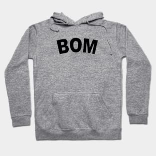 BOM Black Bold Hoodie